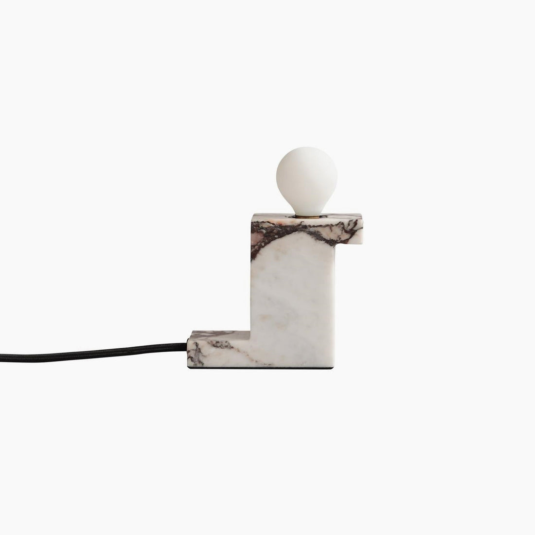 Brick Lamp, Tall - Calacatta