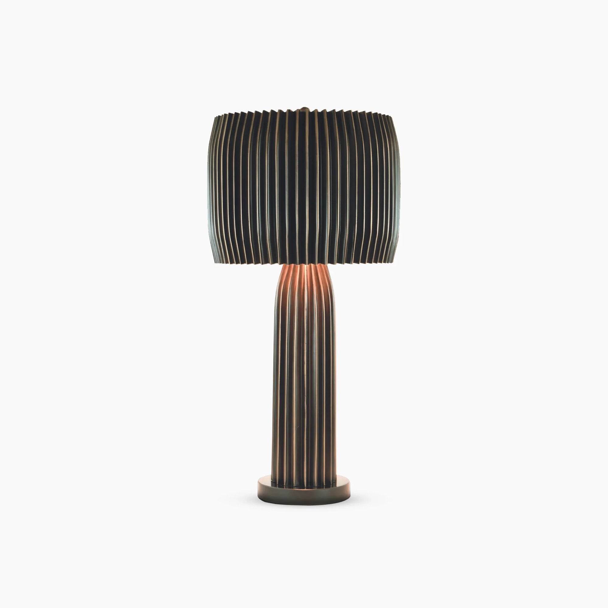 Crimp Table Lamp - Bronze - Open Box