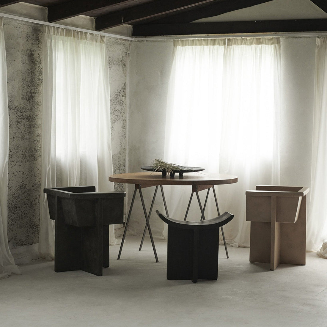 Brutus Dining Chair - Sand