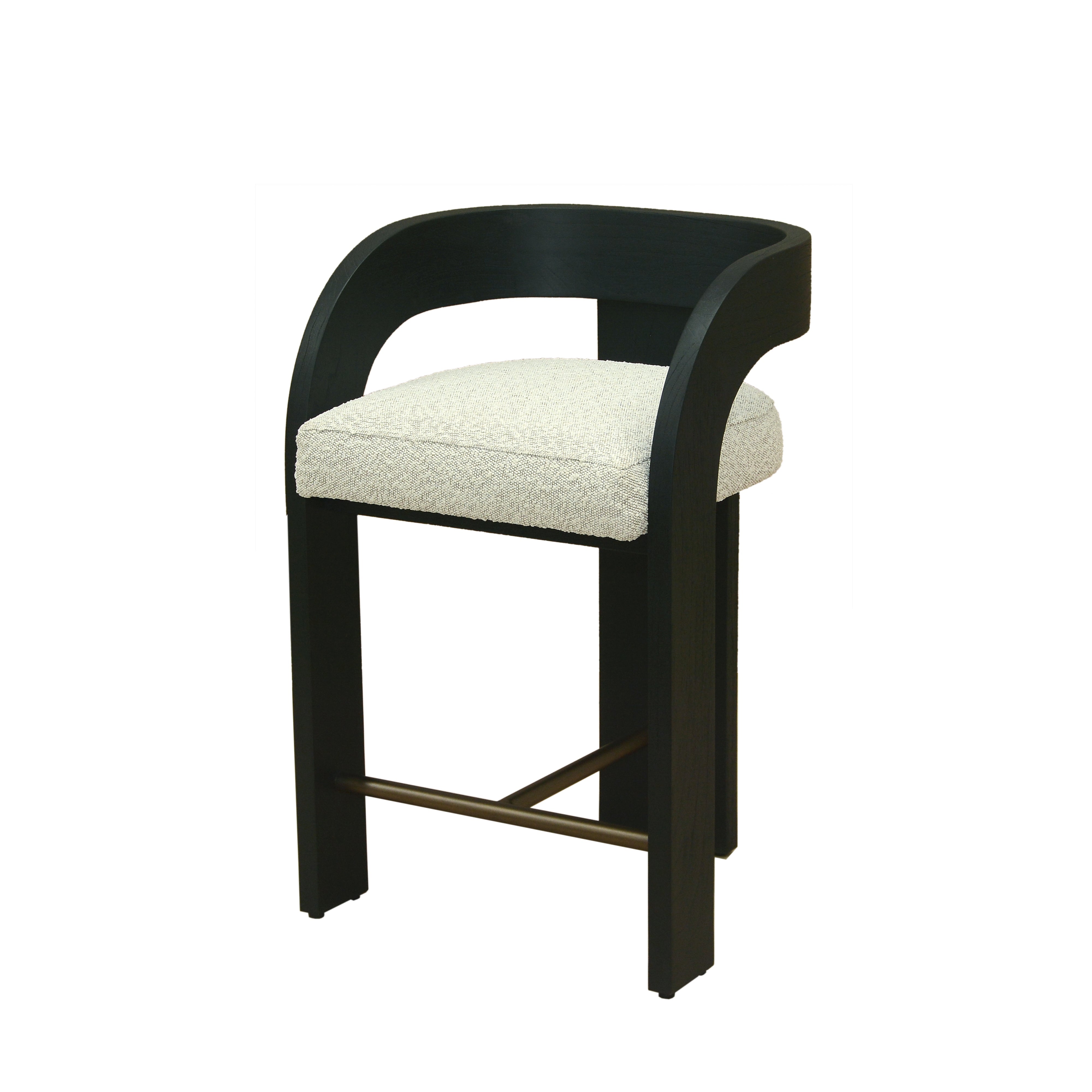 Gabi Half Moon Counter Stool