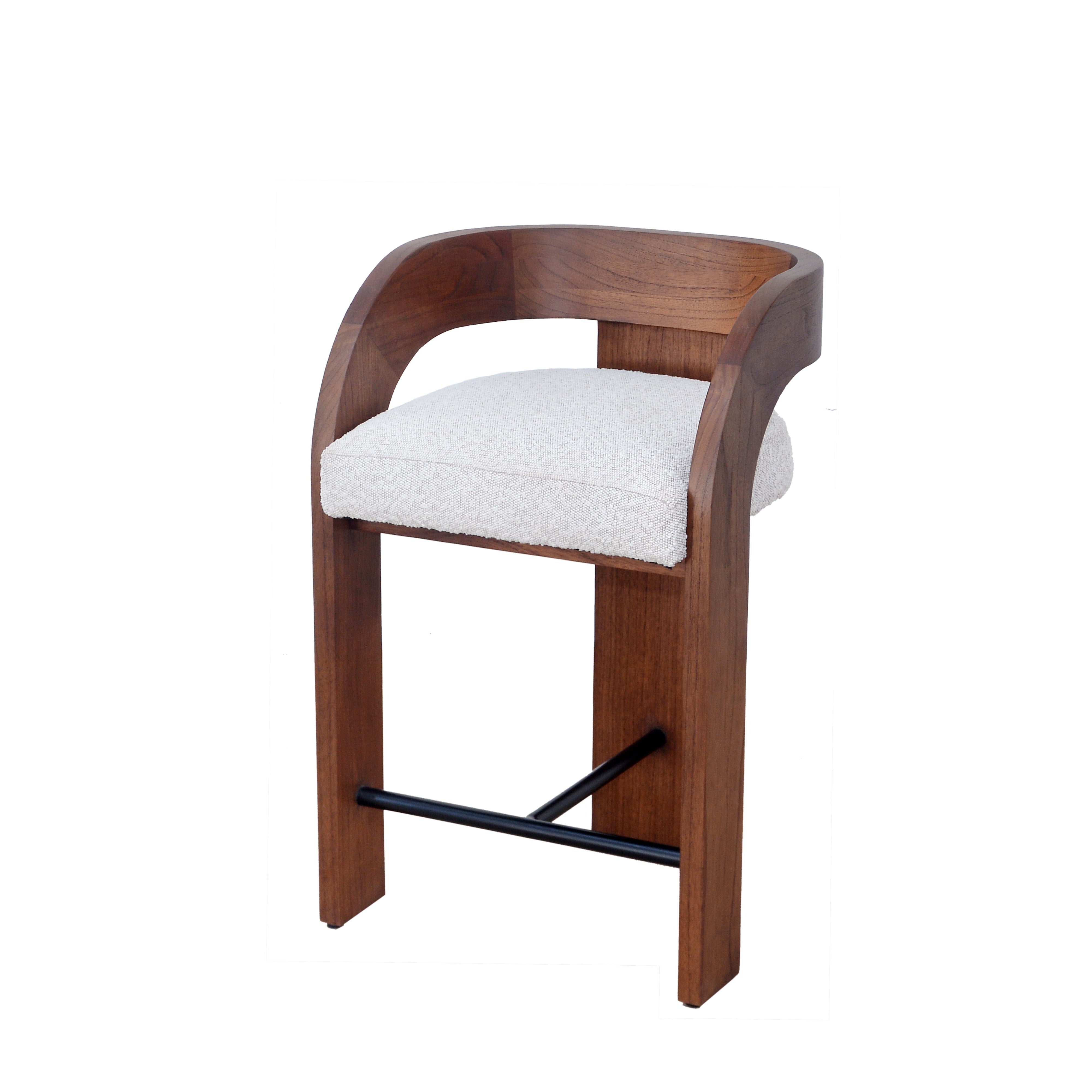 Gabi Half Moon Counter Stool