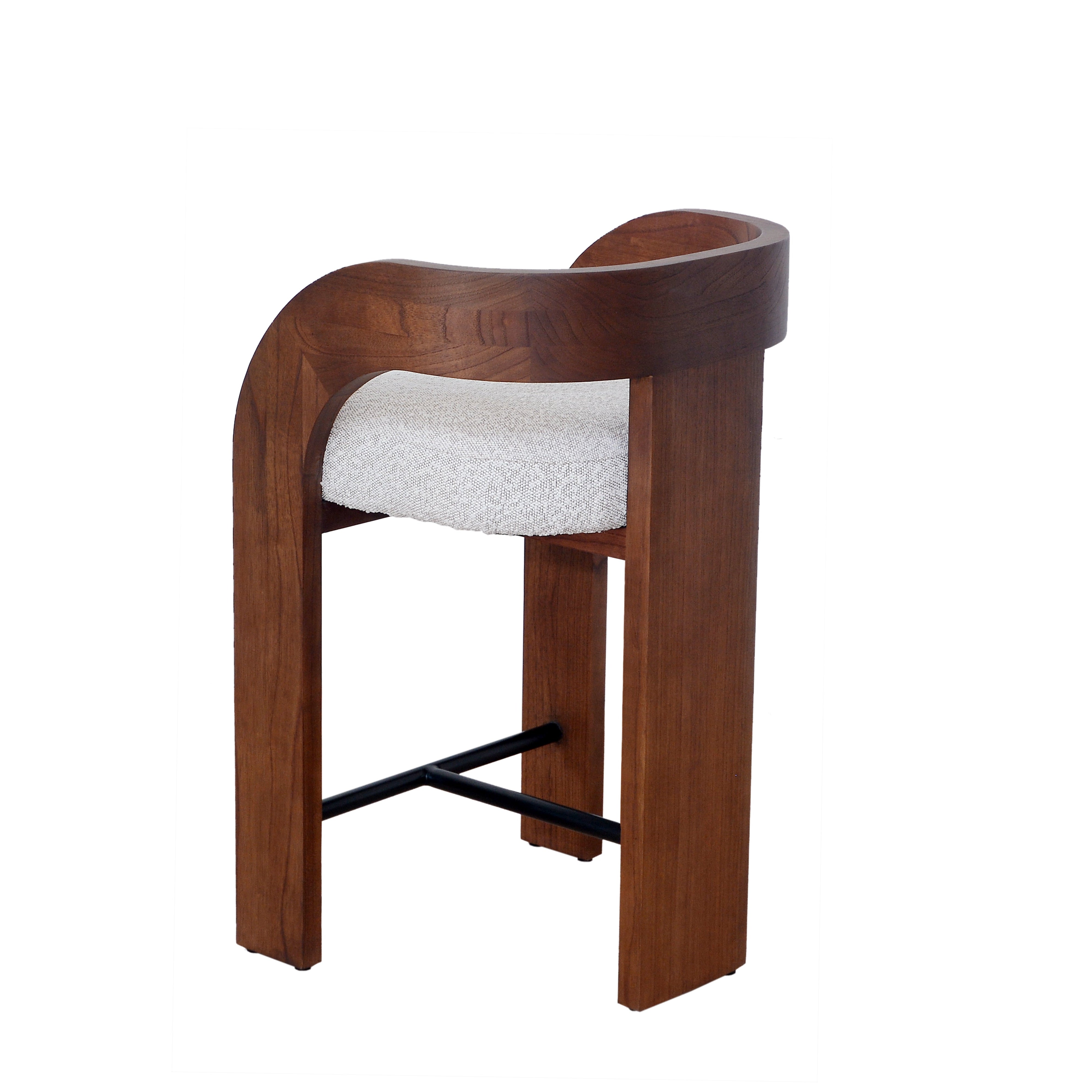 Gabi Half Moon Counter Stool