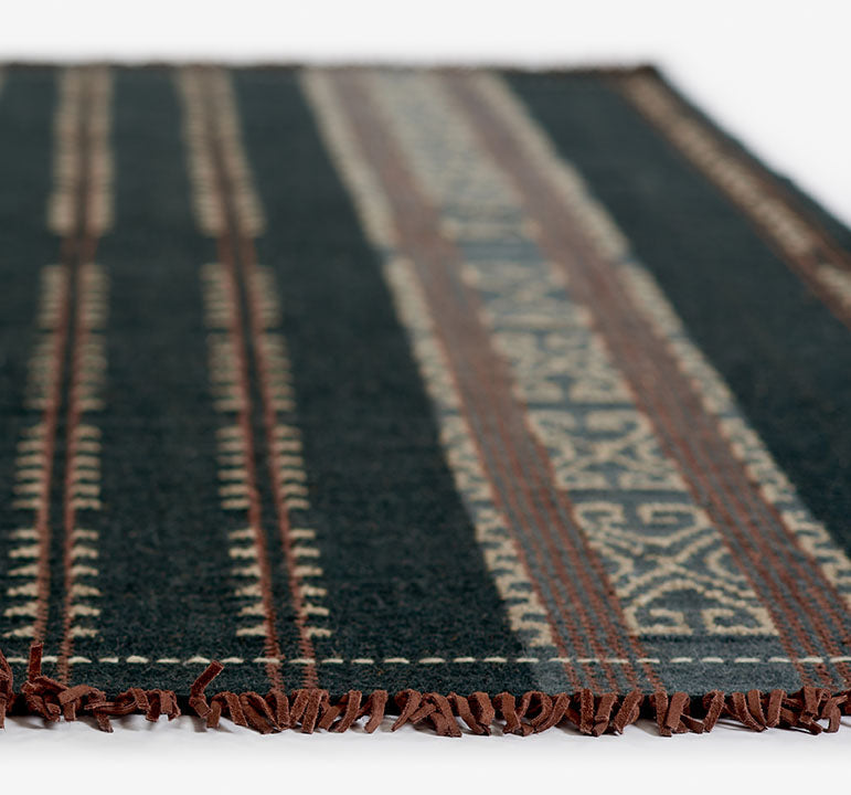 Clu 1 Blue Natural Rug