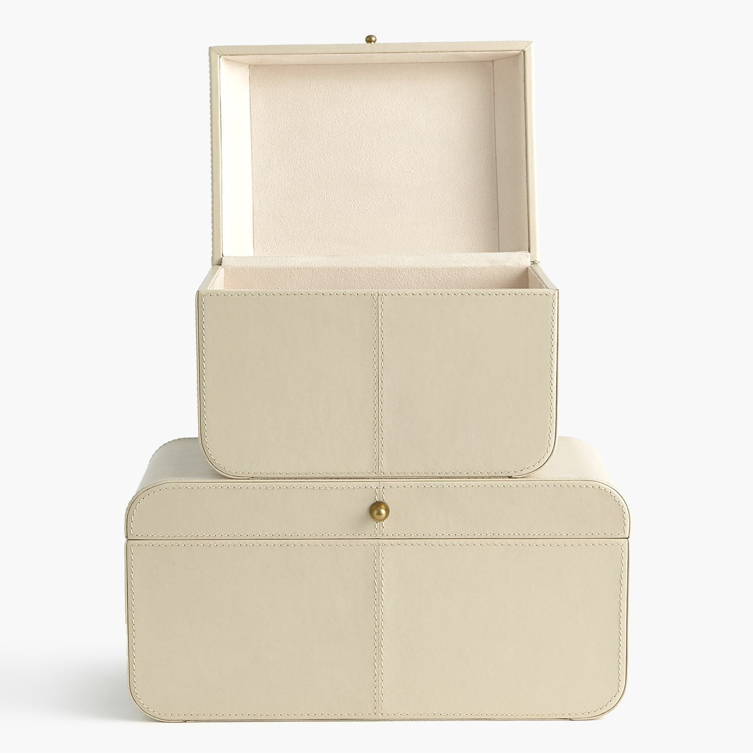 Curved Corner Box-Ivory