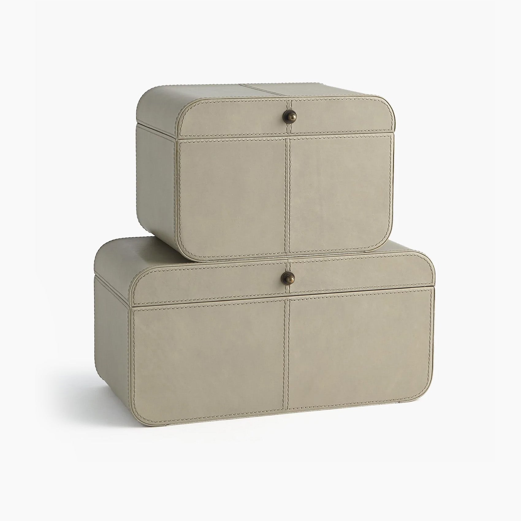 Curved Corner Box-Light Grey