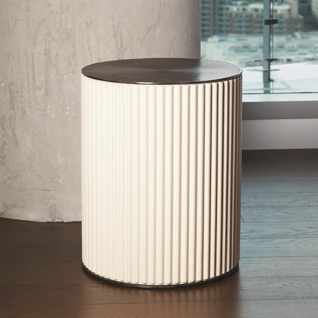 Camille Side Table - Bronze