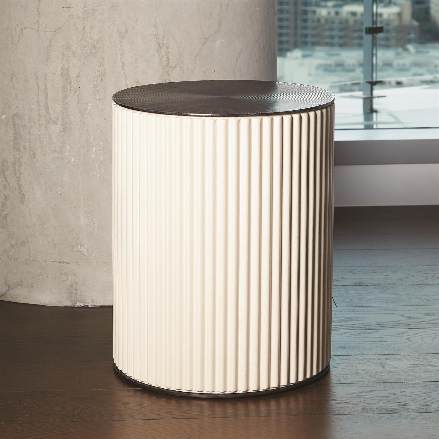 Camille Side Table - Bronze