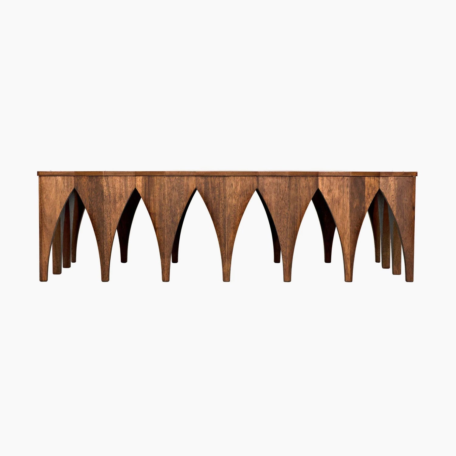 Celeste Coffee Table, Dark Walnut - Floor Model - Grade B