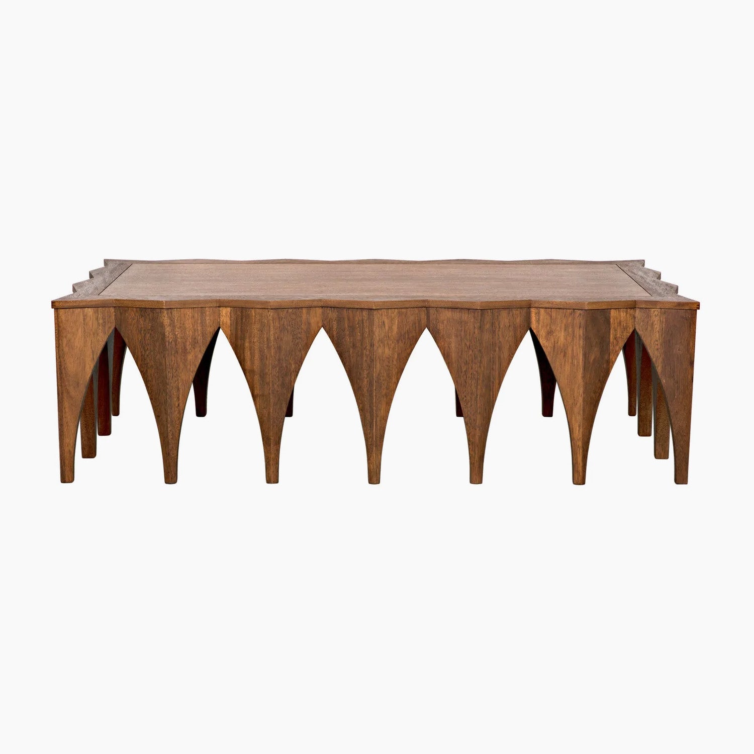 Celeste Coffee Table, Dark Walnut - Floor Model - Grade B