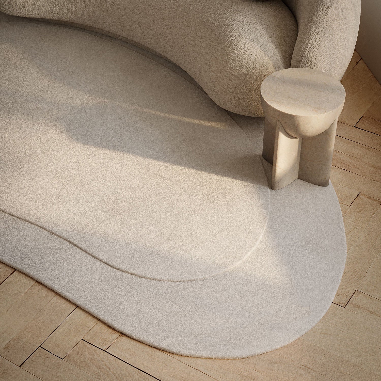 Claude-1 Ivory Rug