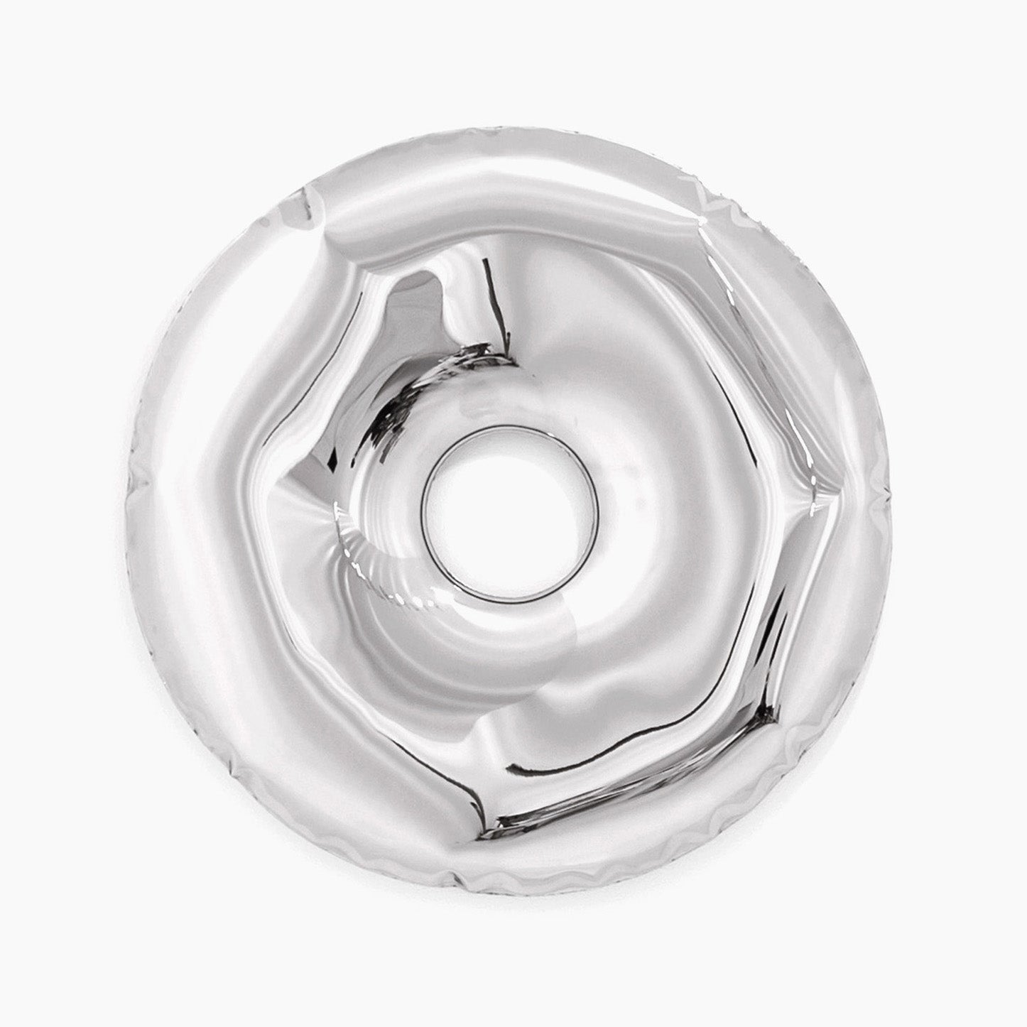 Contemporary Mirror 'Rondo 120' in Polished Stainless Steel