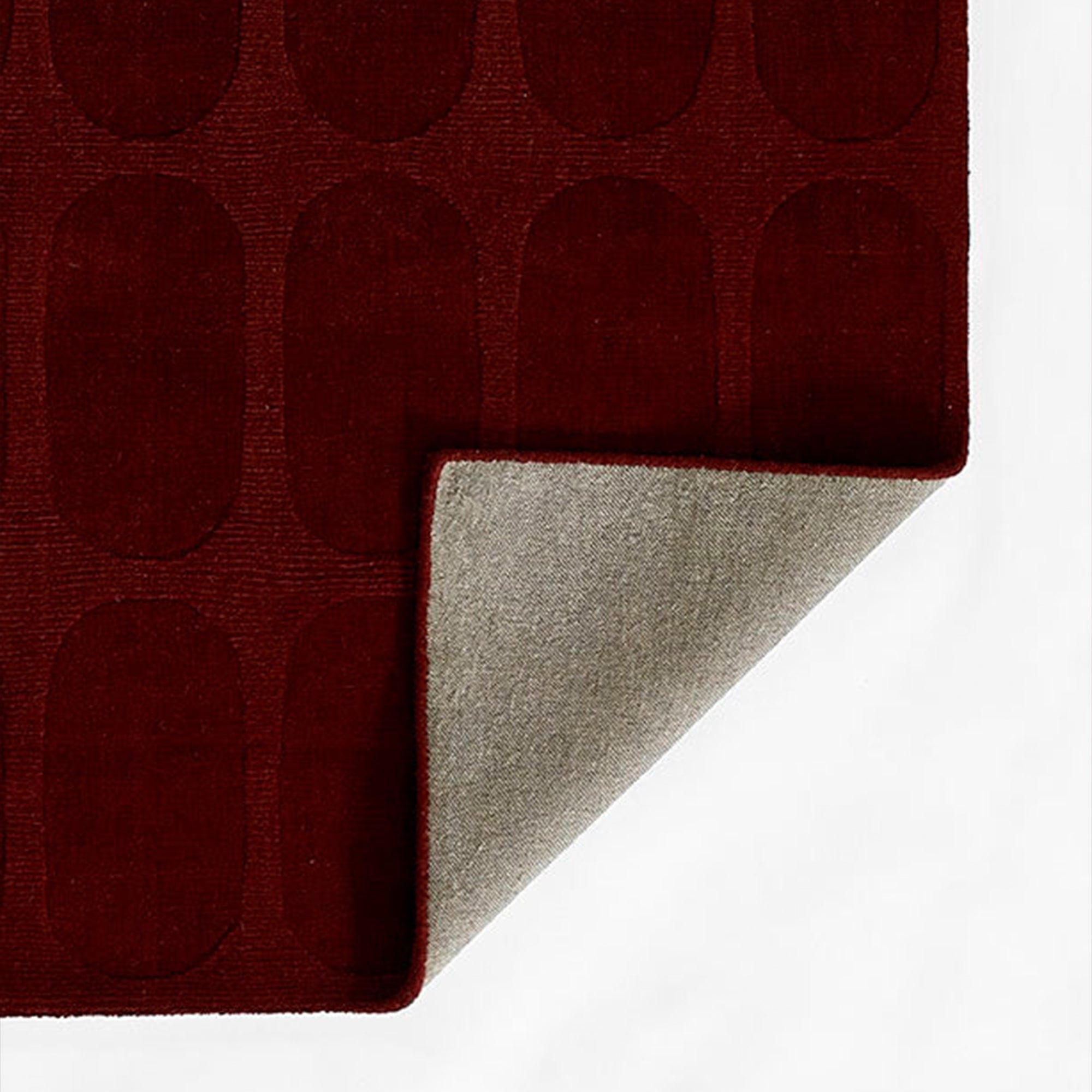 Contour-2 Burgundy Rug