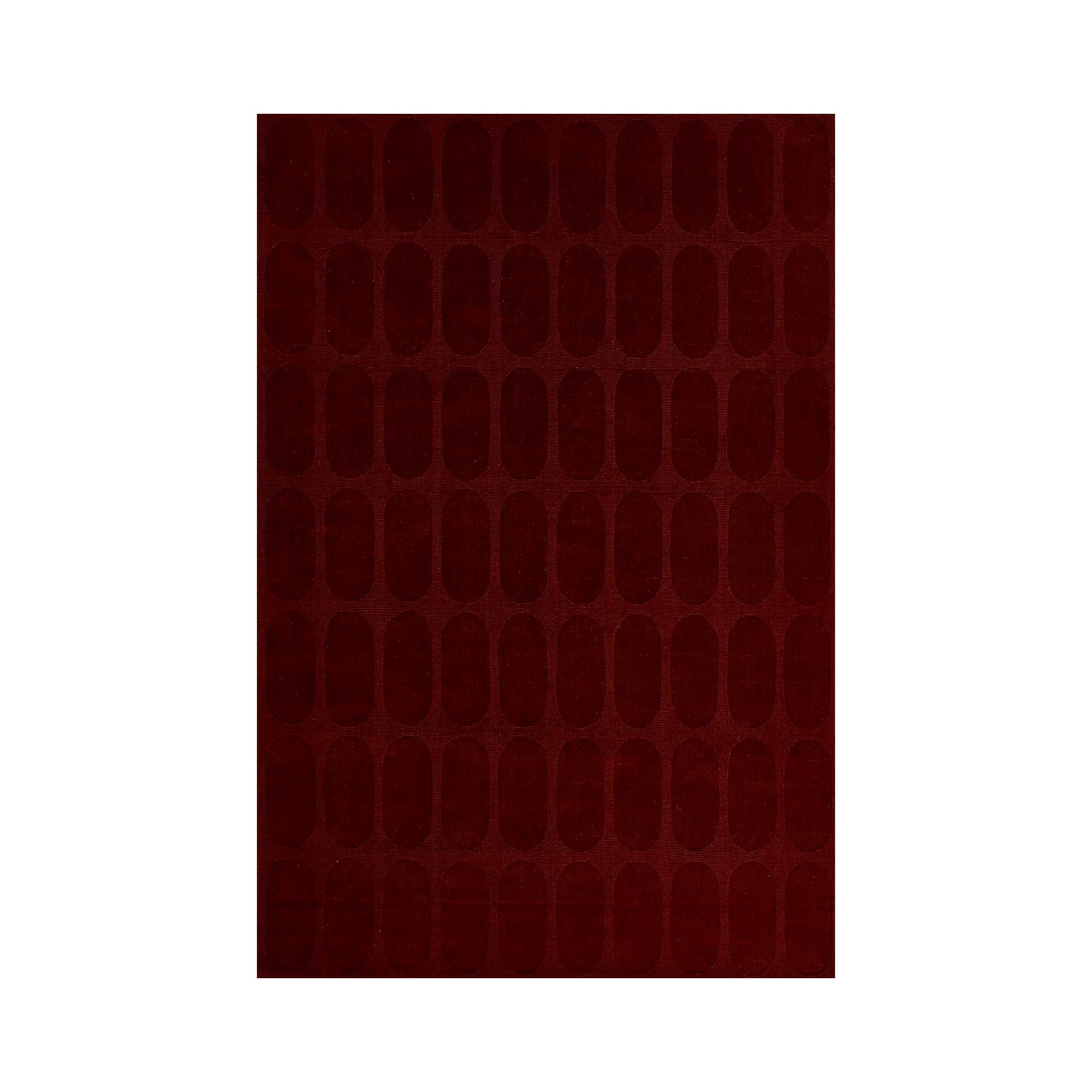 Contour-2 Burgundy Rug