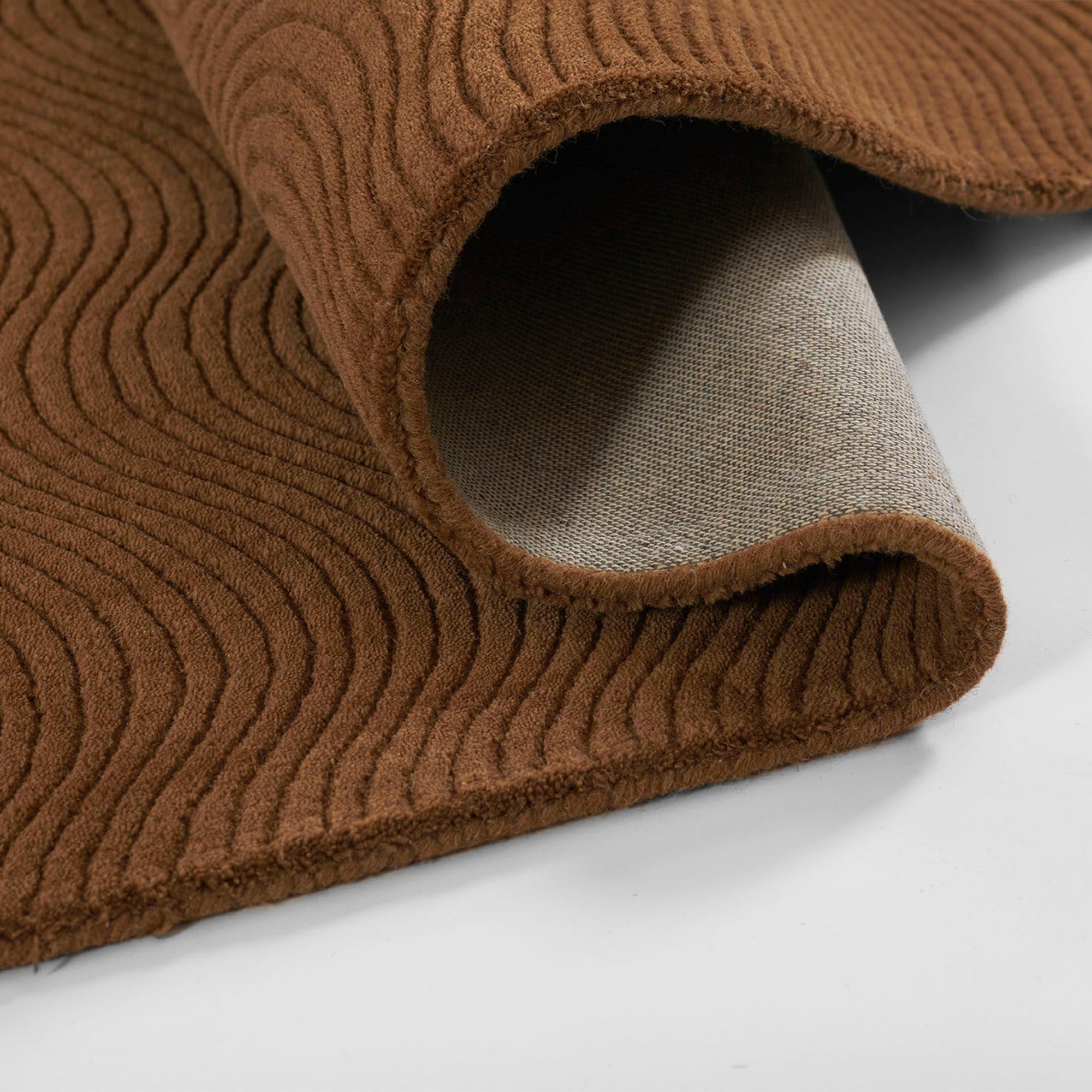 Contour-3 Mocha Rug