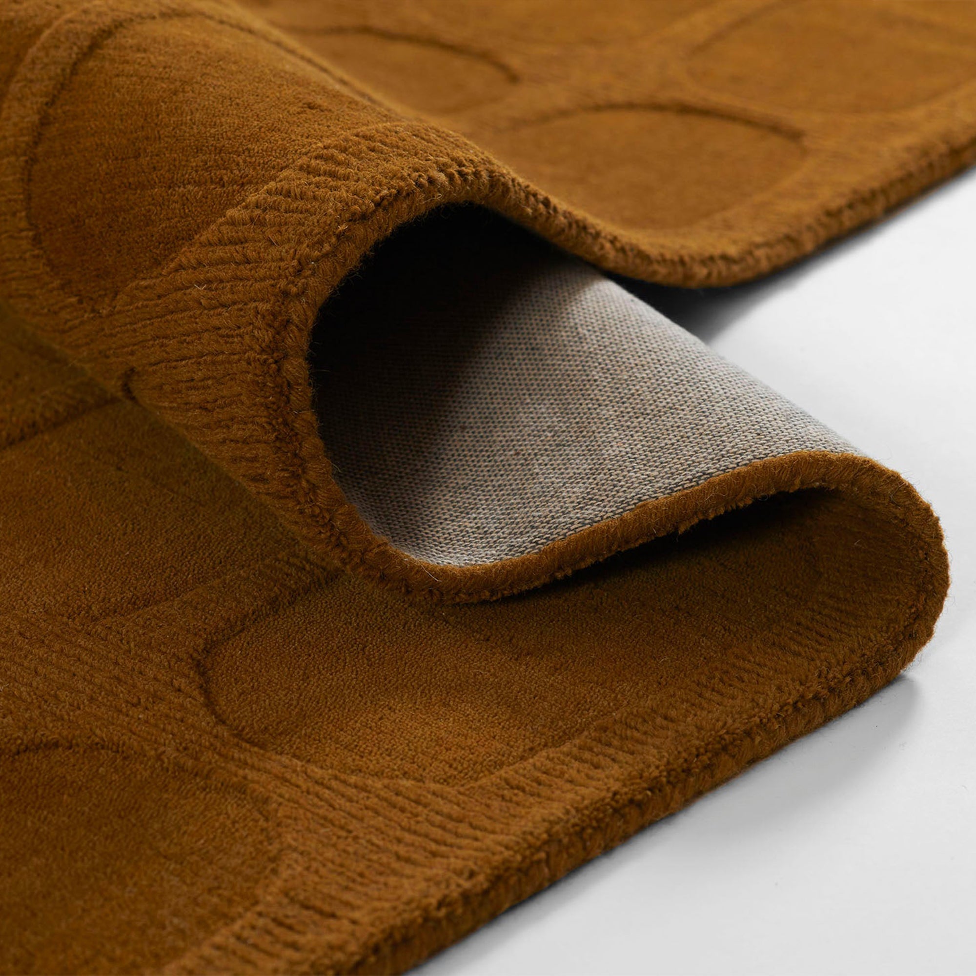 Contour-2 Mustard Rug