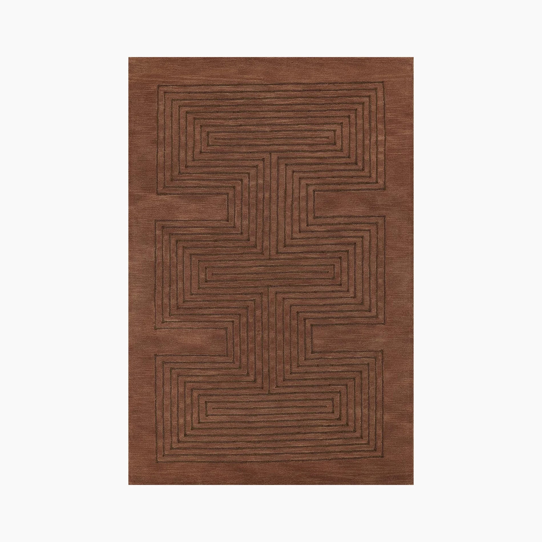Sim-3 Copper Area Rug