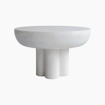 Crown Table, Low - Bone White - Pickup Only