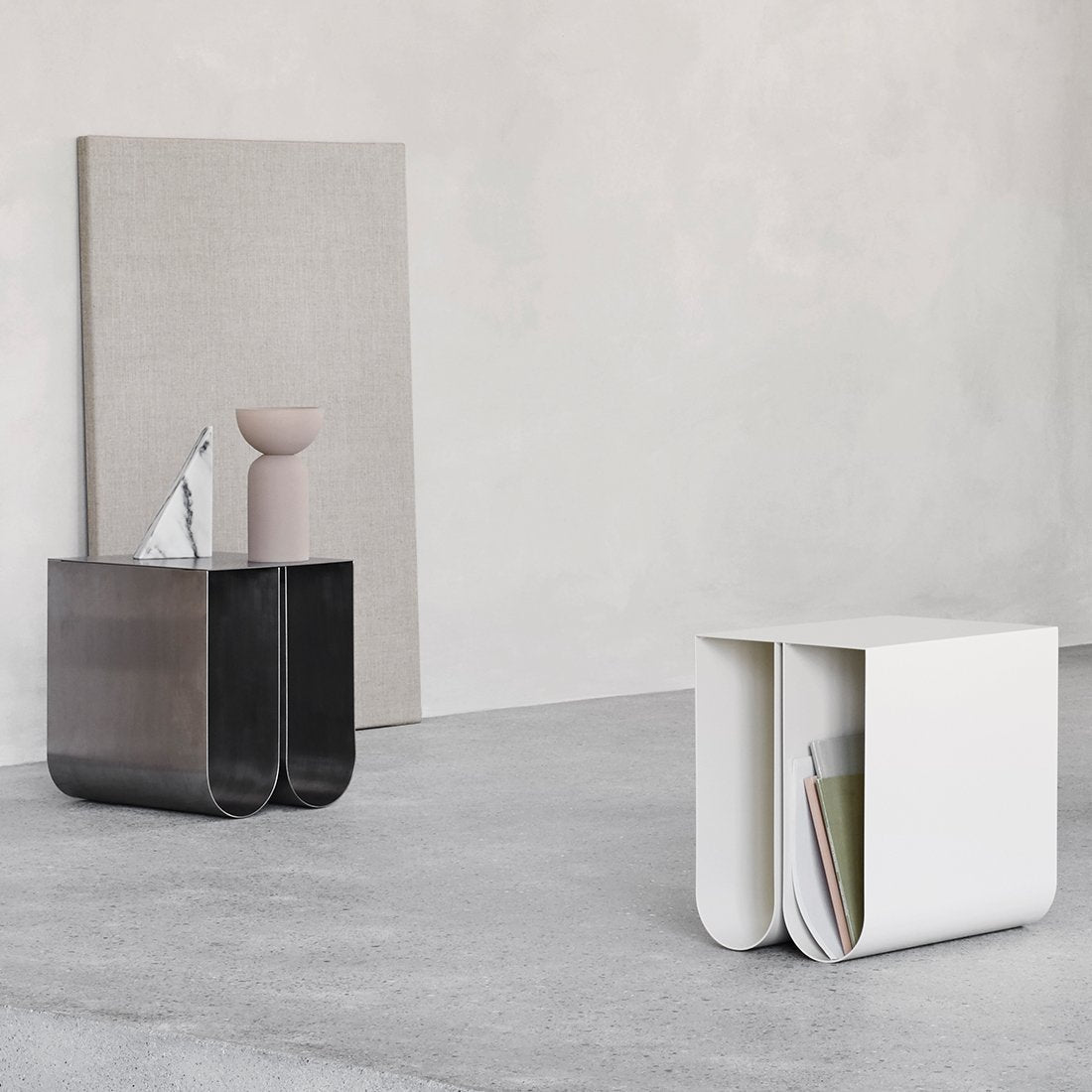 Curved Side Table
