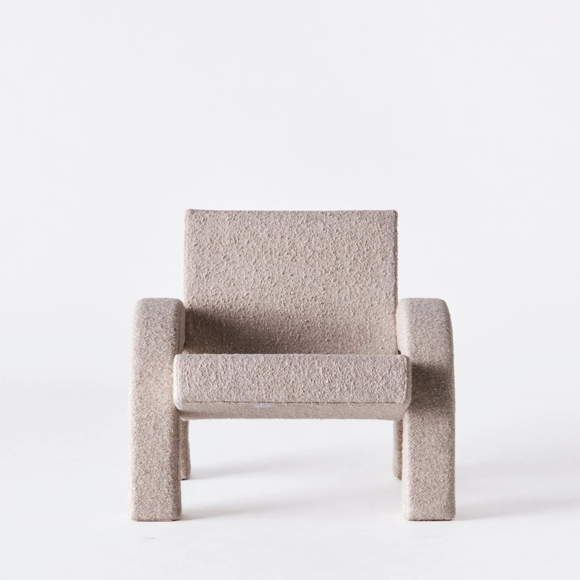 Arco Lounge Chair Boucle Natural