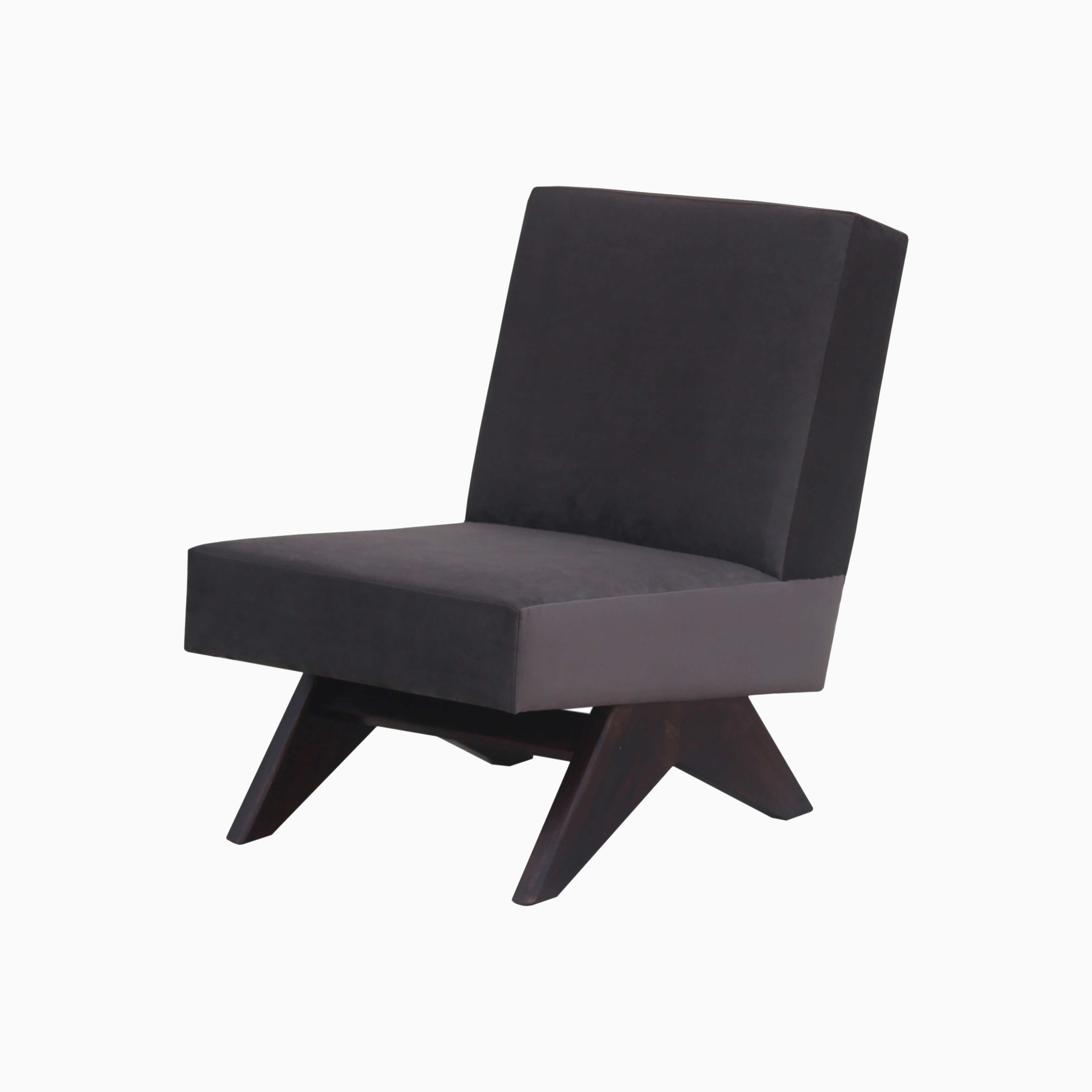 Jeanneret Lounge Sofa Chair - Ash Grey - Floor Model - Grade A