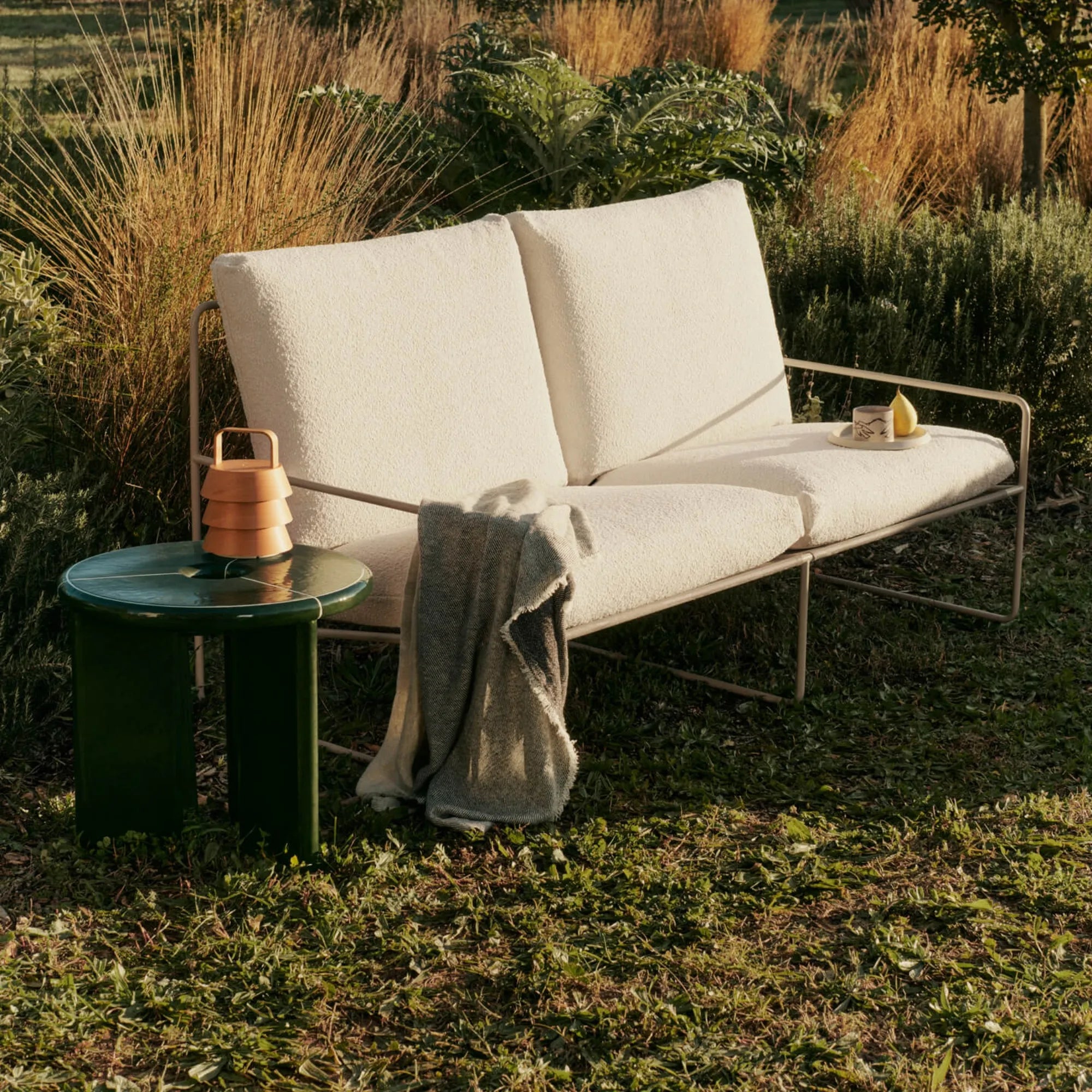 Deya Side Table - Ø18.5 - Dark Green