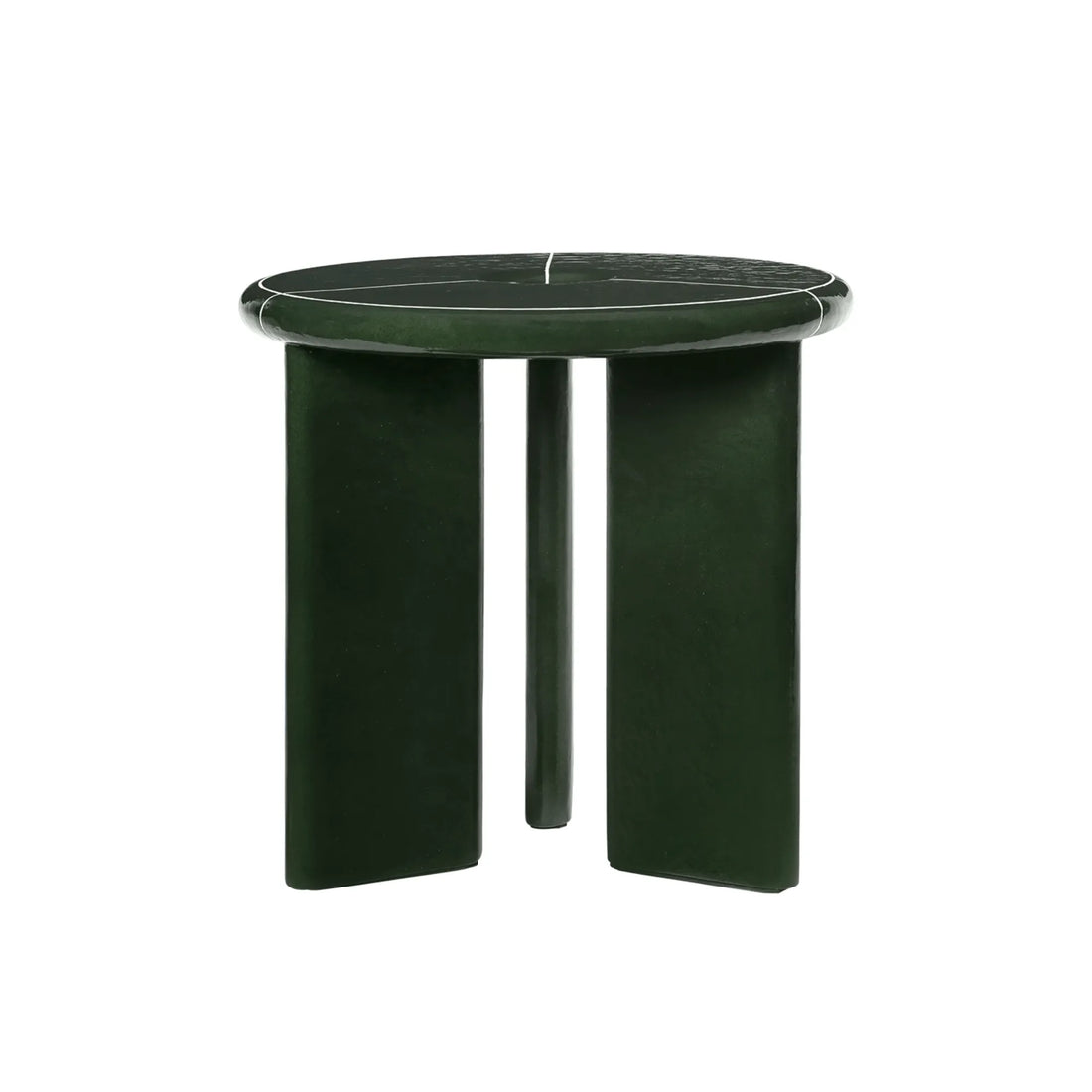 Deya Side Table - Ø18.5 - Dark Green