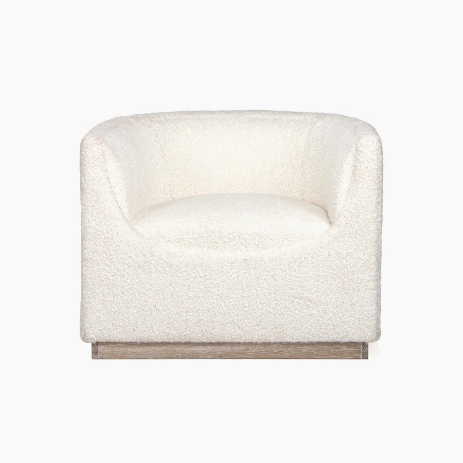 Dolin Lounge - Pearl White Boucle