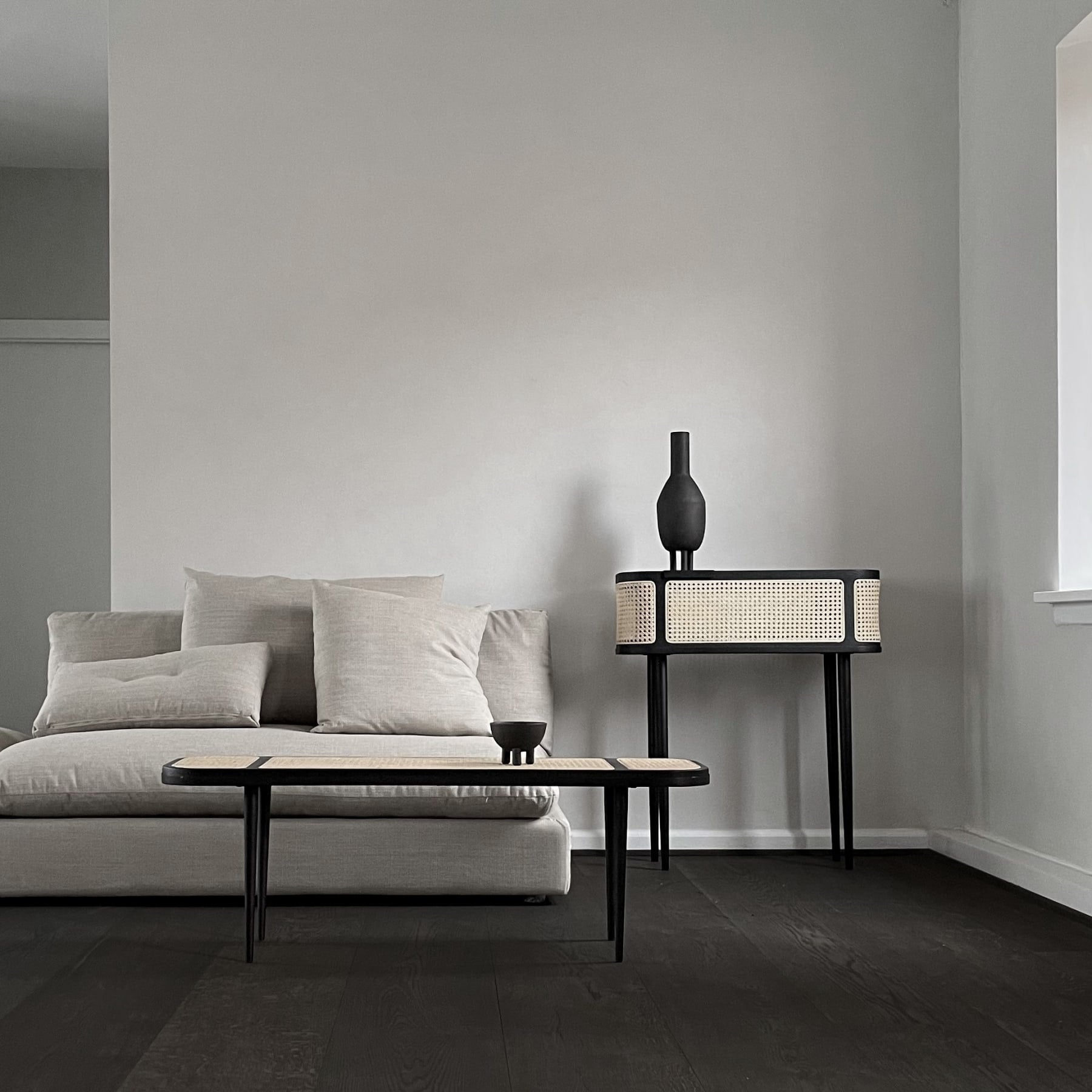 Duck Vase - Slim - Coffee