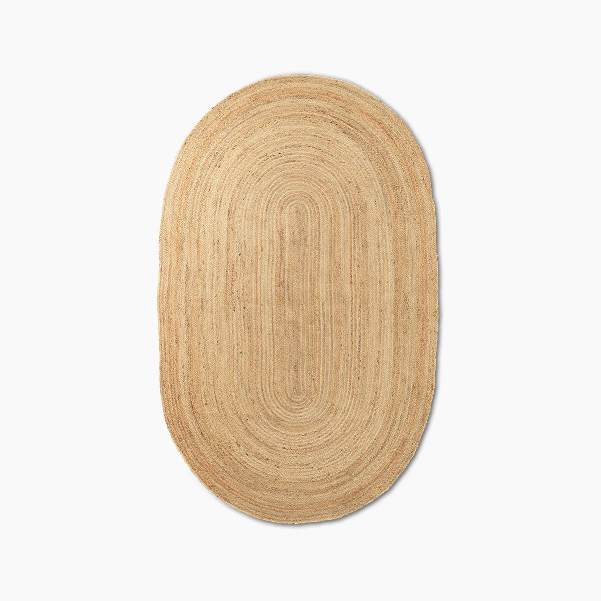 Eternal Oval Jute Rug - Natural