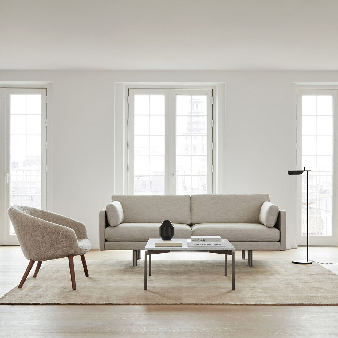 Desert Sand Earth Bamboo Rug
