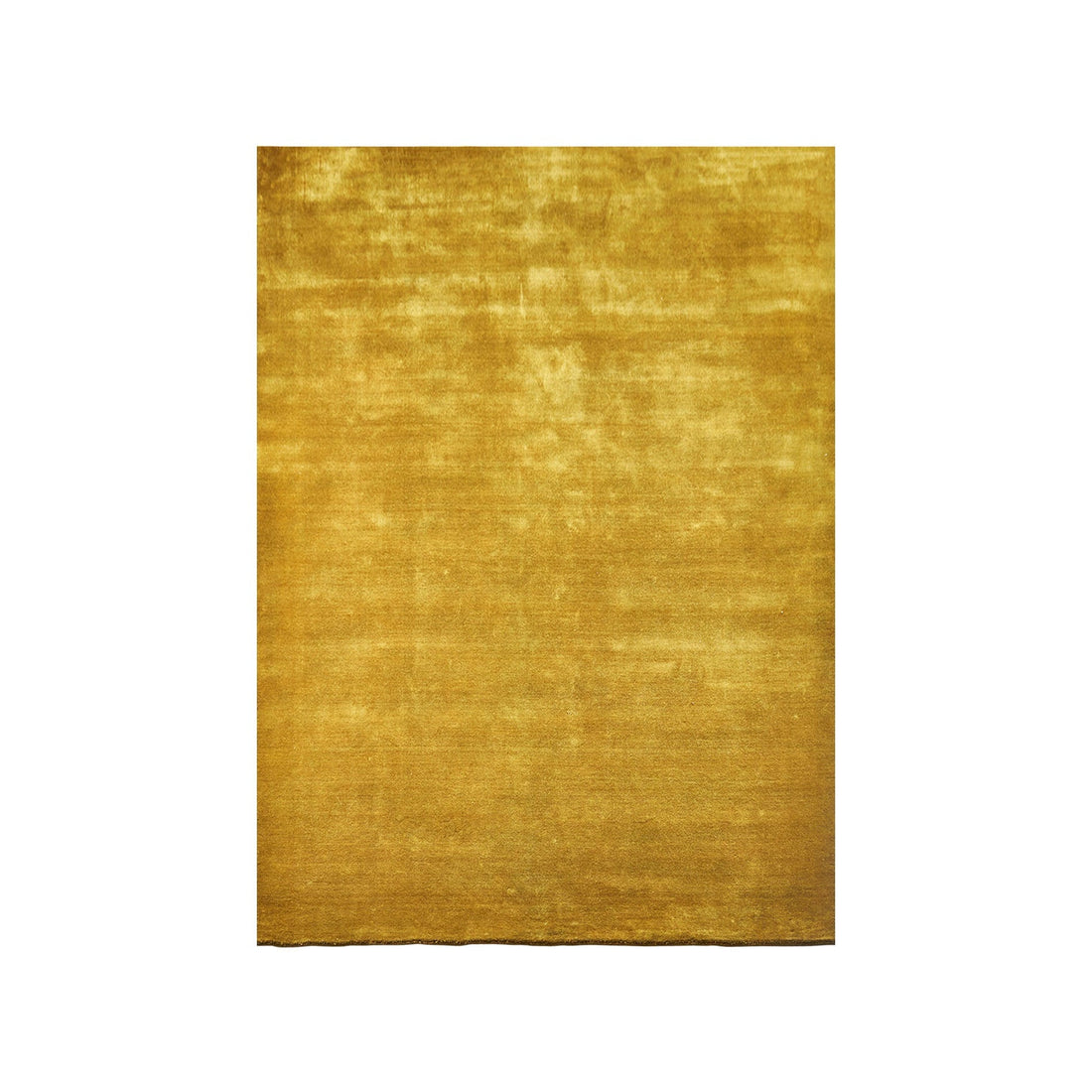 Mustard Yellow Earth Bamboo Rug - Floor Model - Grade C