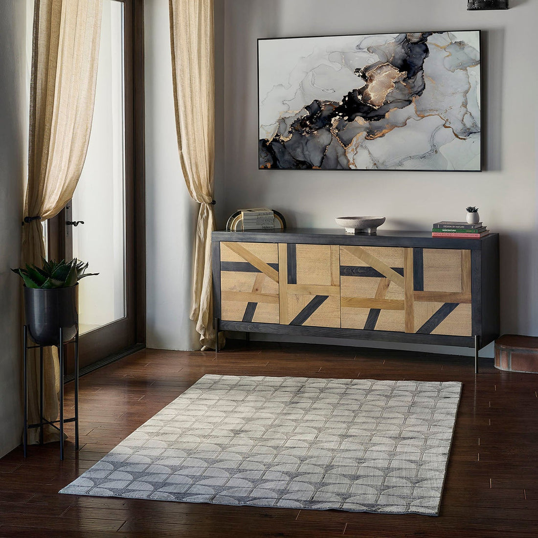 Edition-2 Charcoal Rug