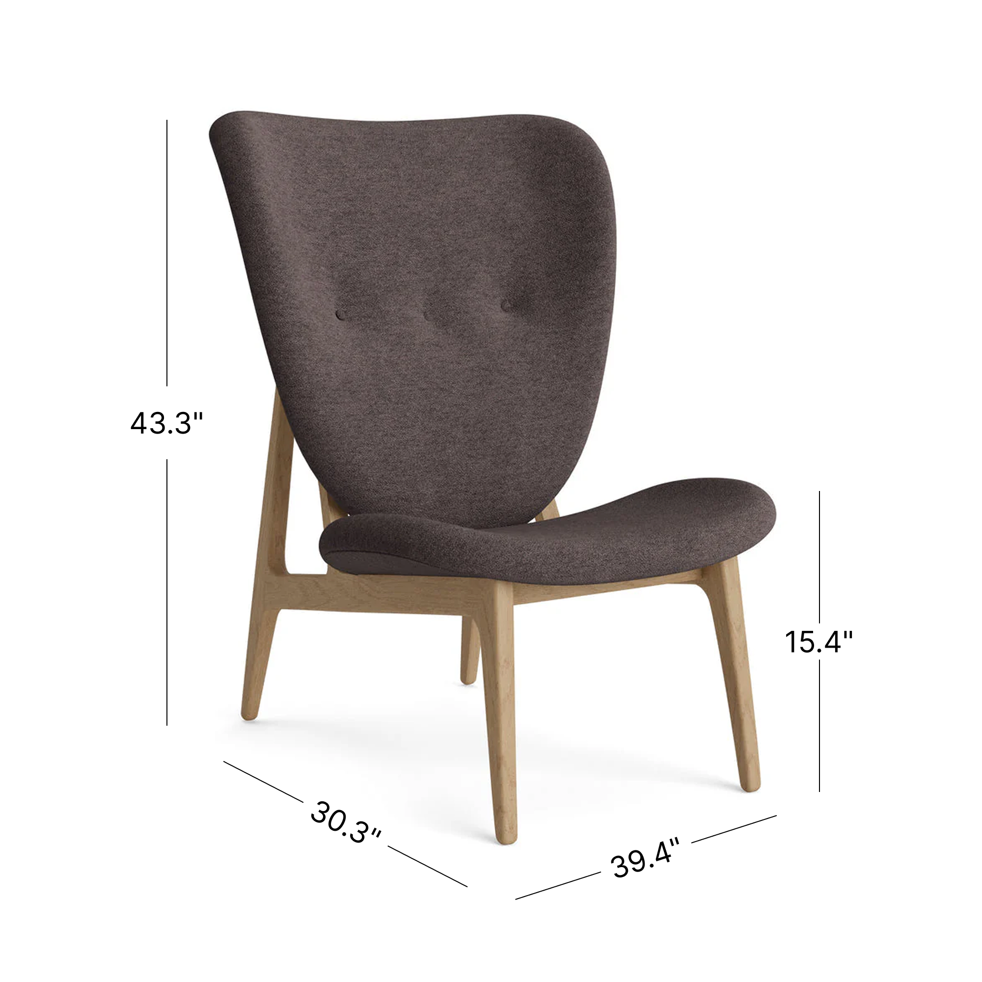 Elephant Lounge | Bouclé Full Upholstery