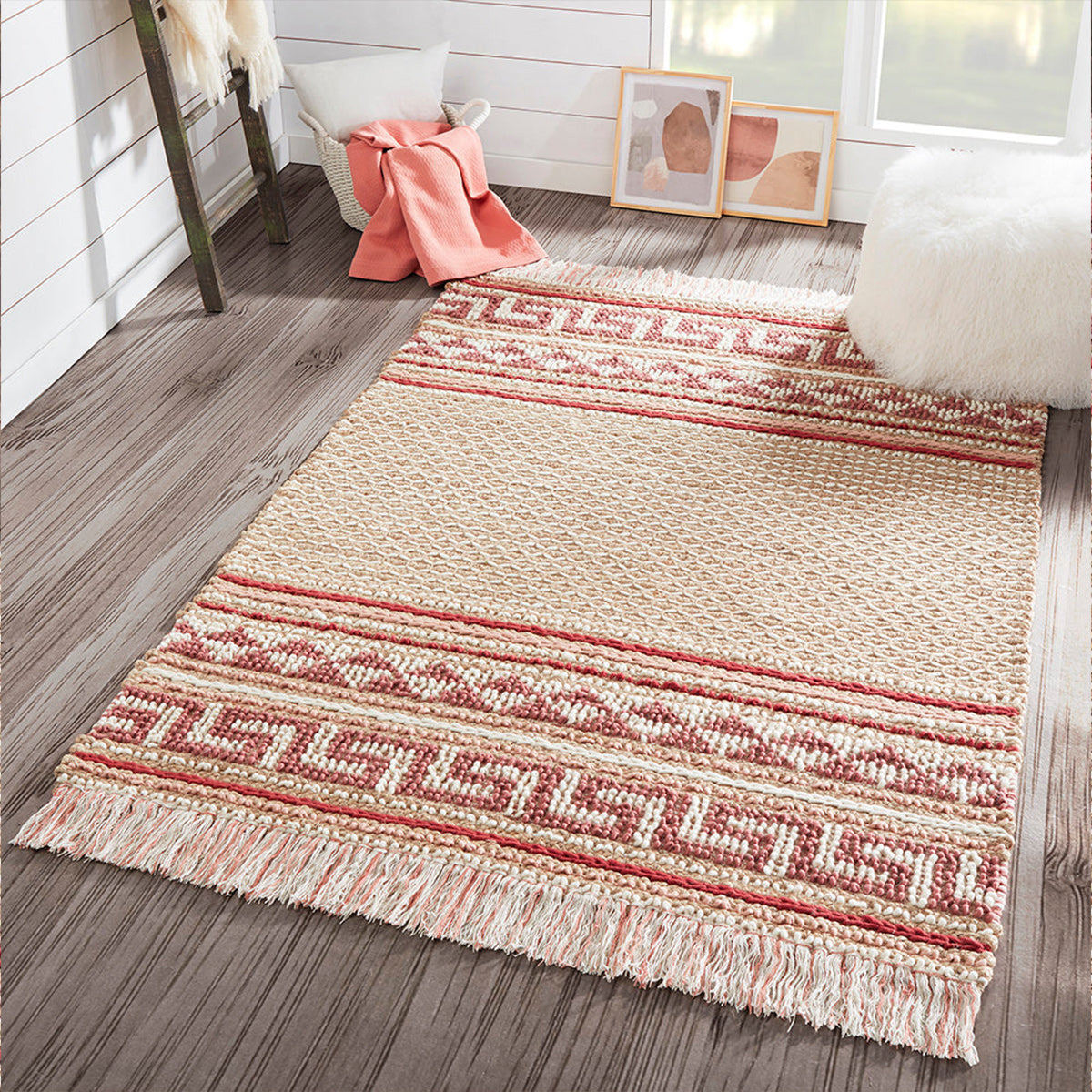 Esme-3 Pink Rug