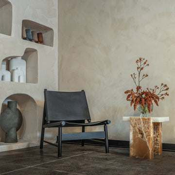 Sergio Leather Lounge Chair