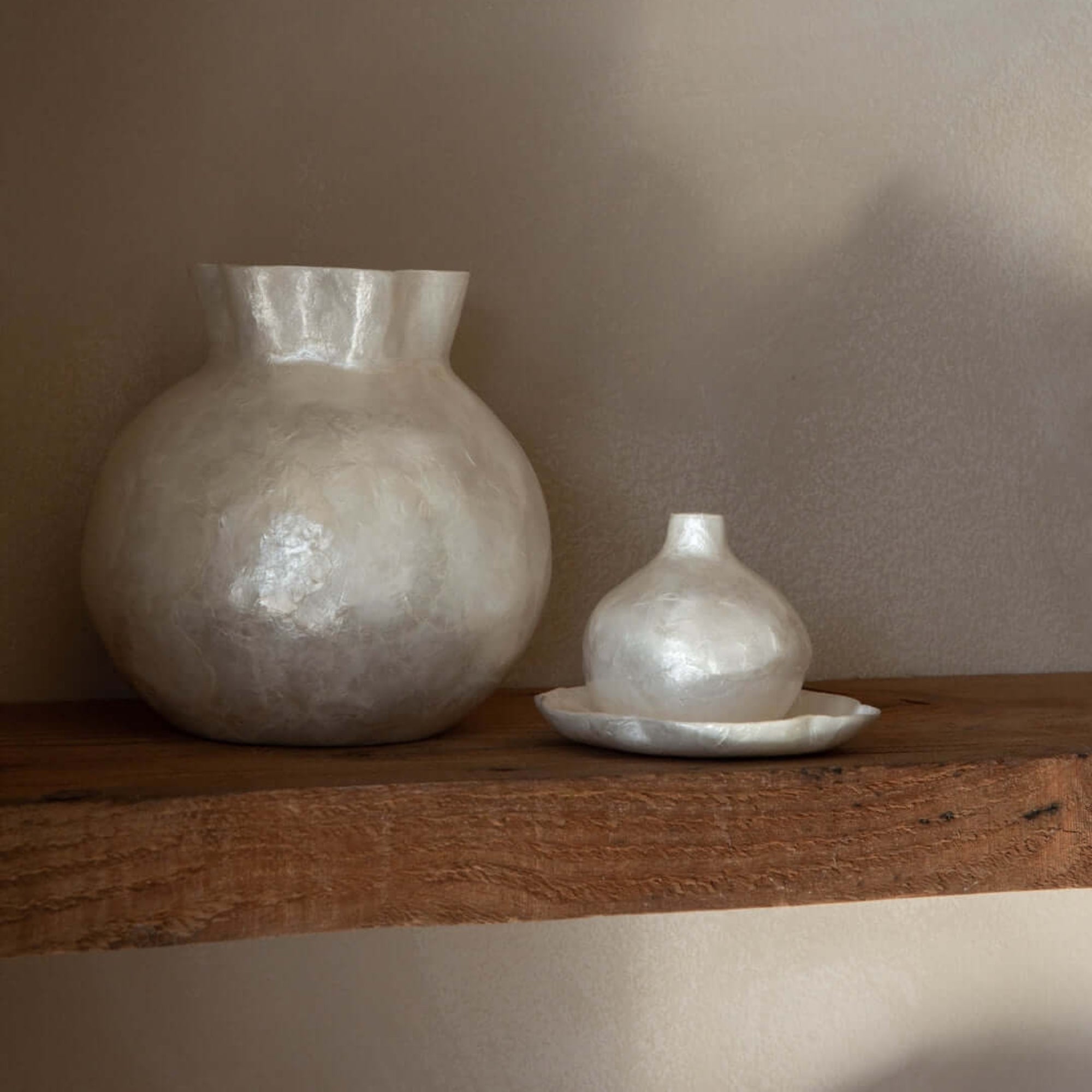 Flamenco Vase, Round