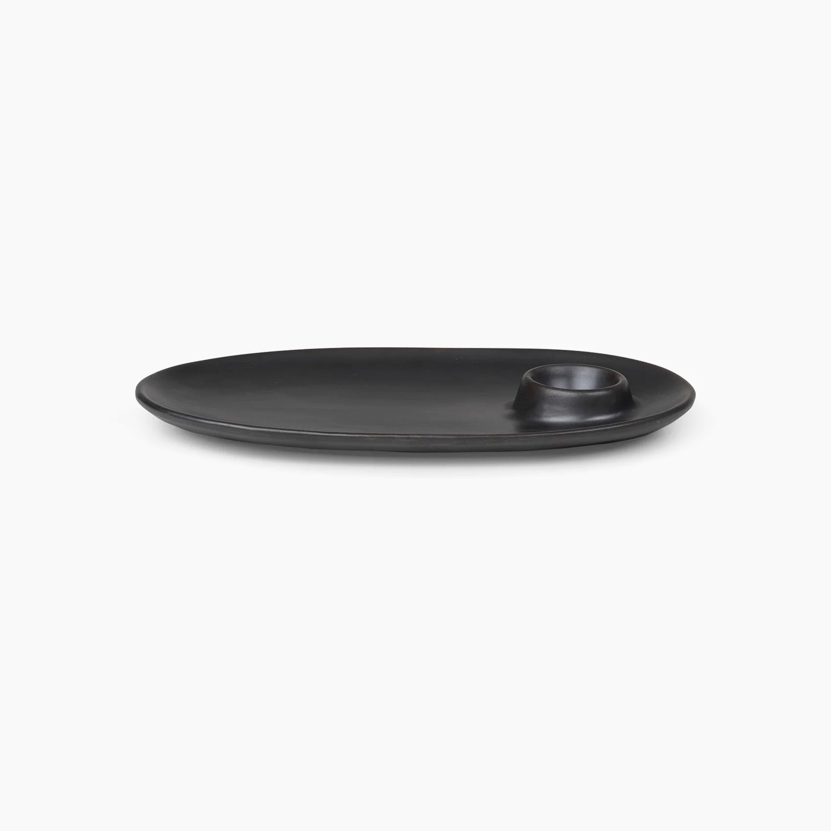 Flow Breakfast Plate - Black