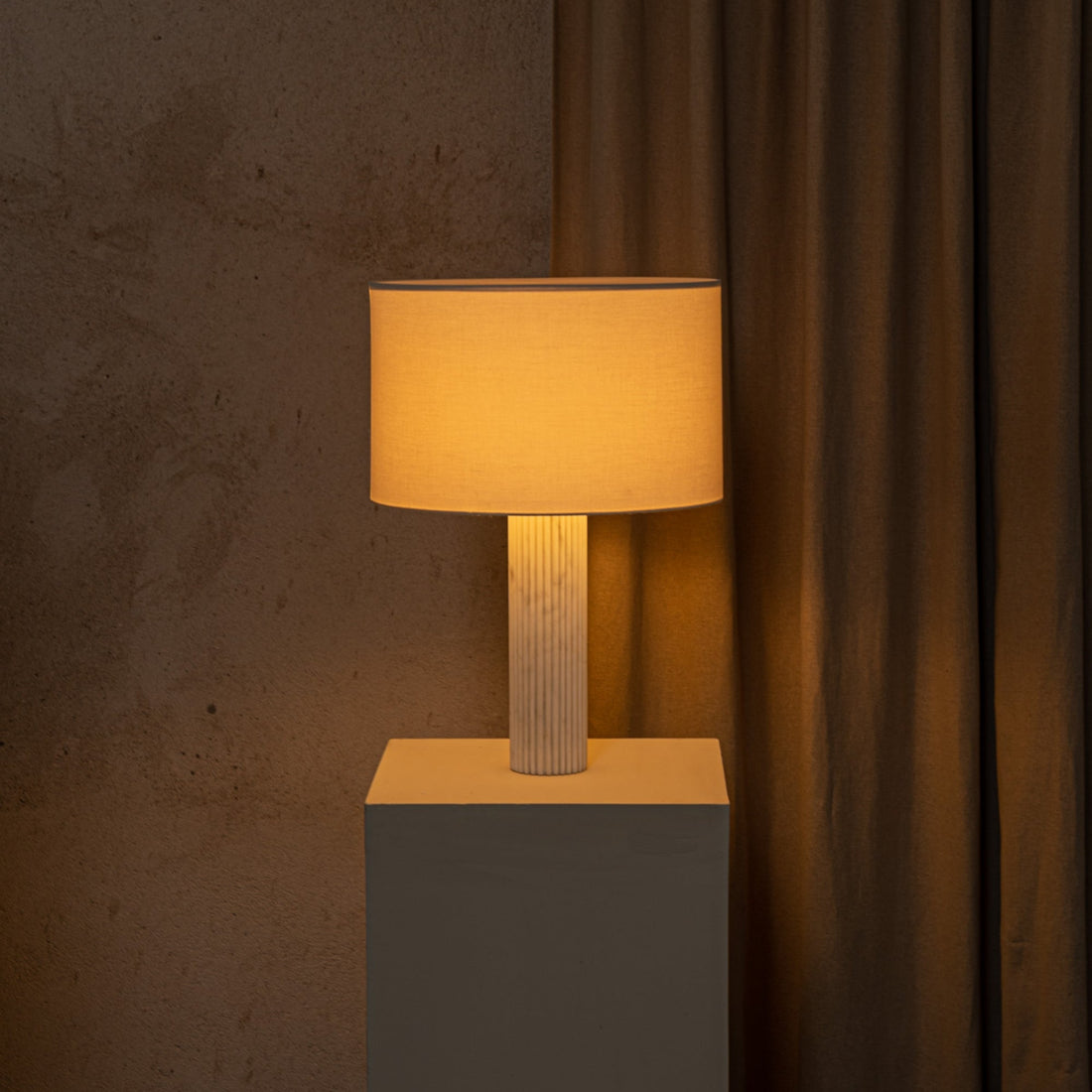 Fluta Marble Table Lamp