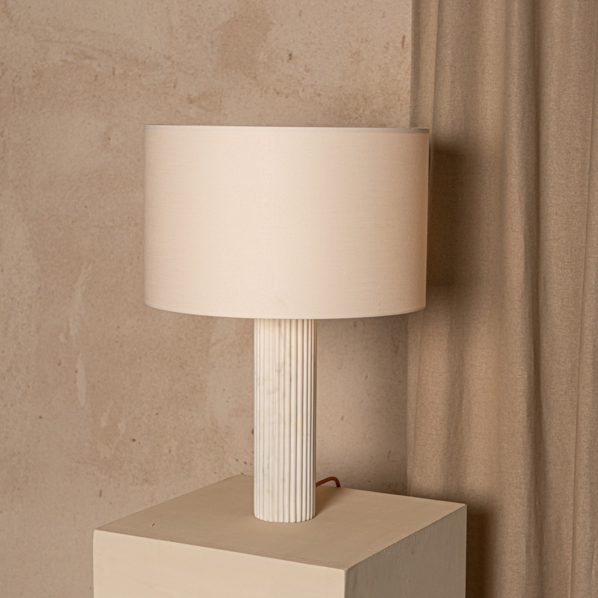Fluta Marble Table Lamp