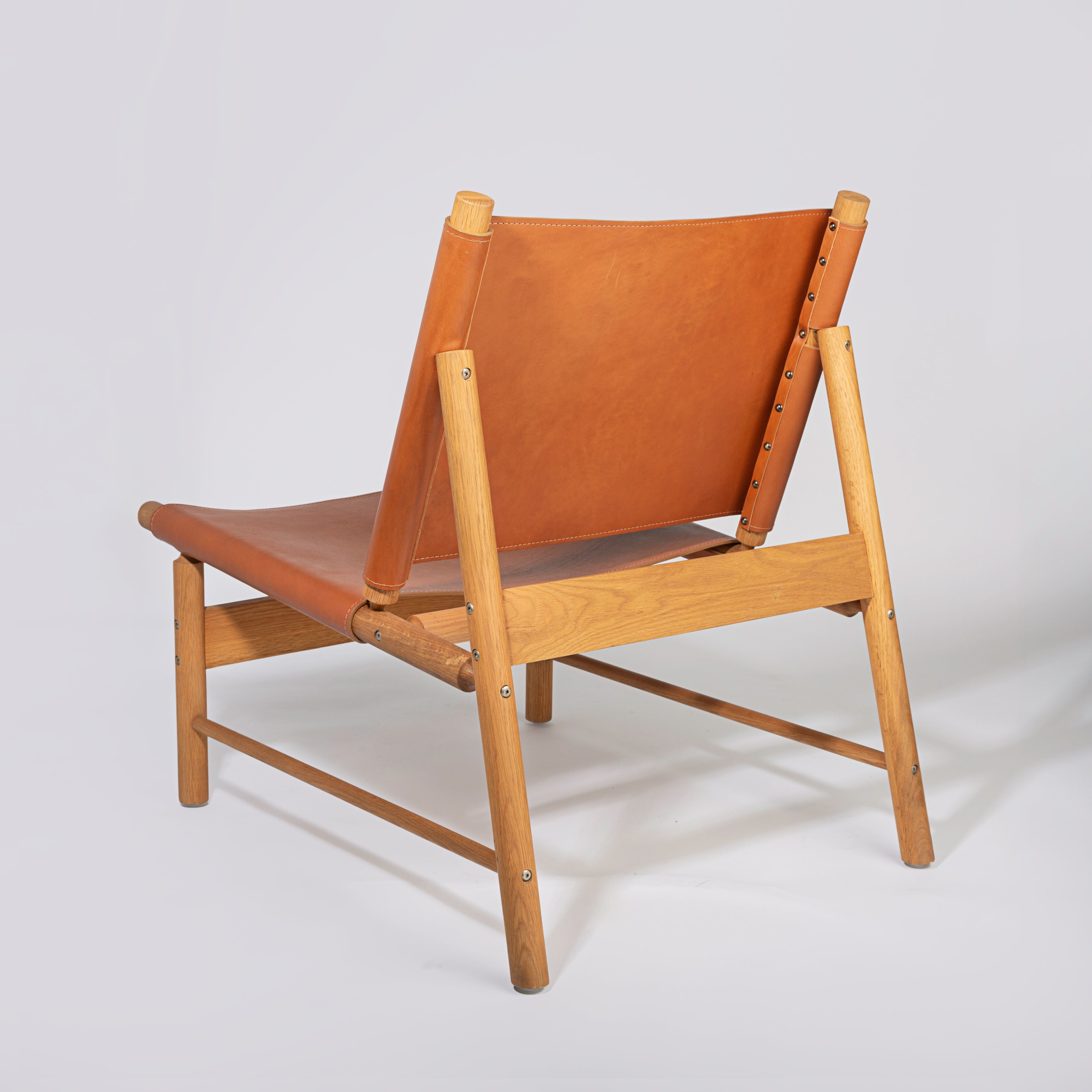 Sergio Leather Lounge Chair