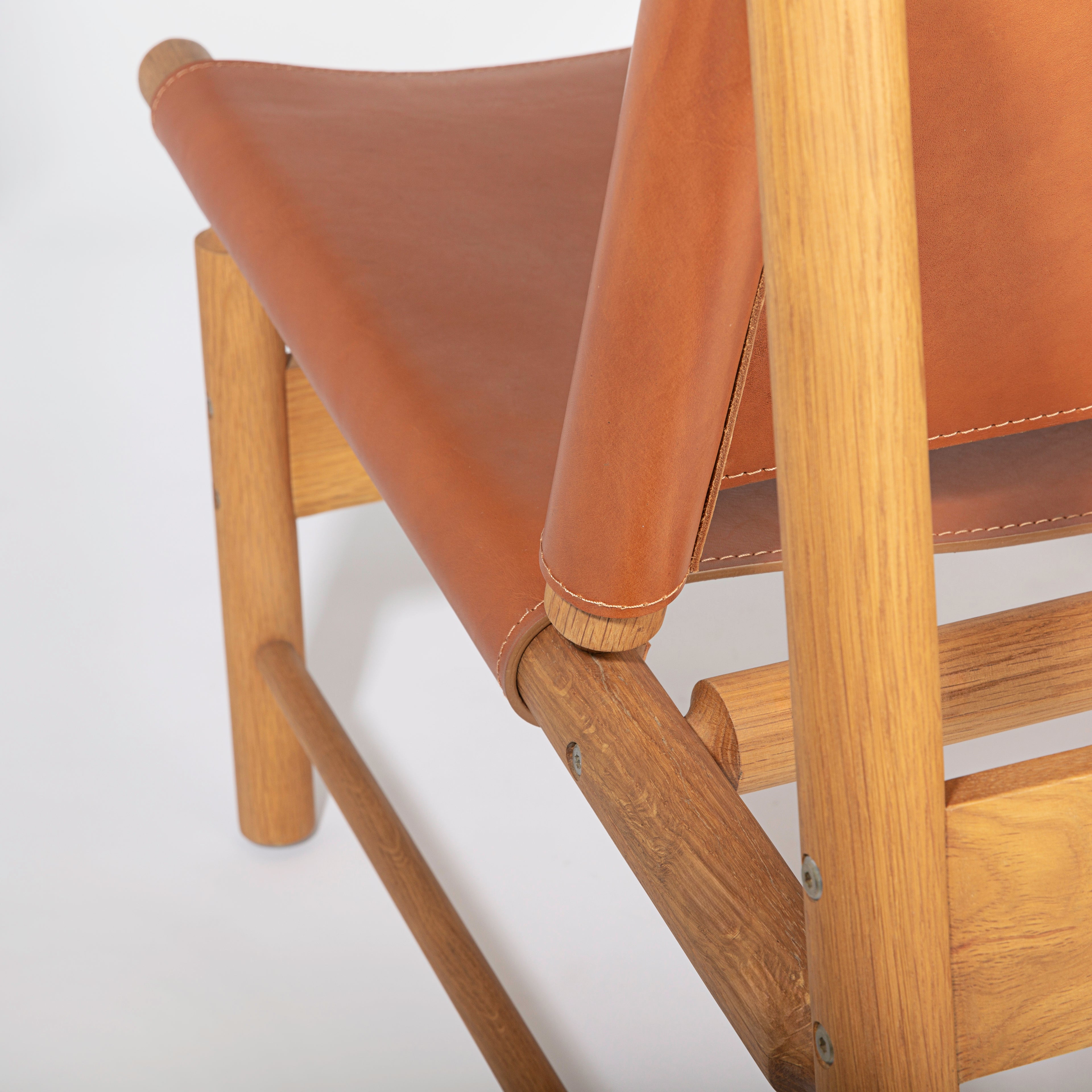 Sergio Leather Lounge Chair
