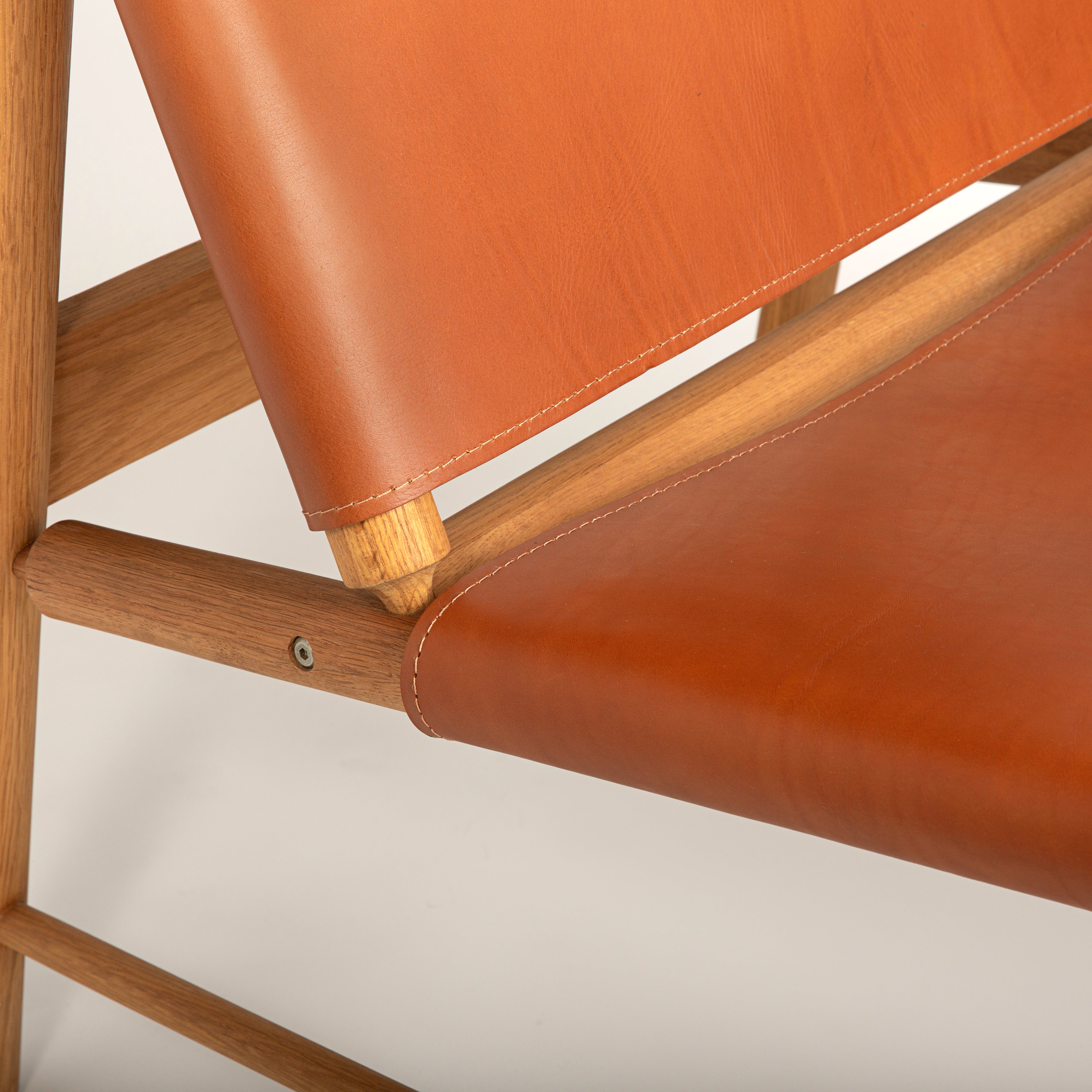 Sergio Leather Lounge Chair