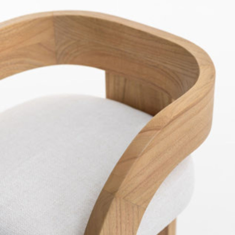 Gabi Half Moon Counter Stool