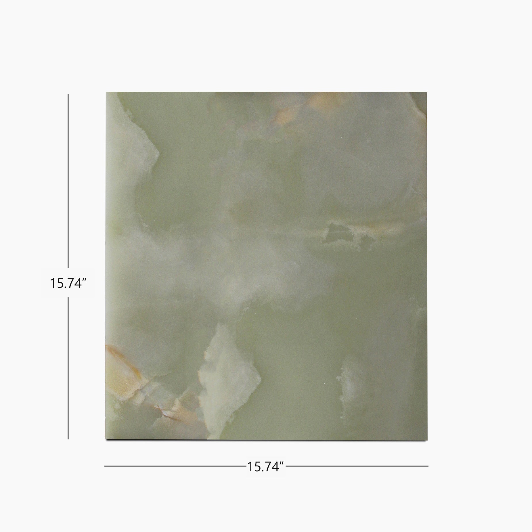 Green Onyx Cube Table