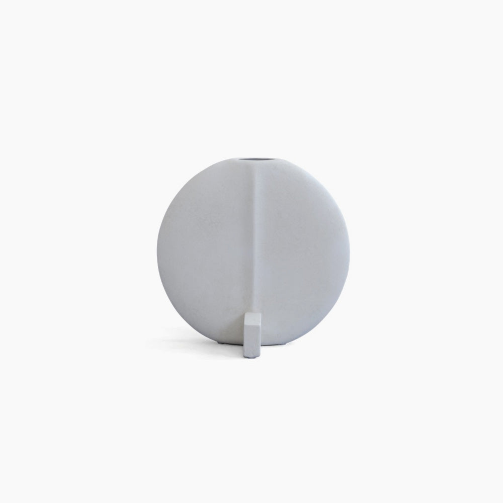 Guggenheim Vase, Petit - Bone White