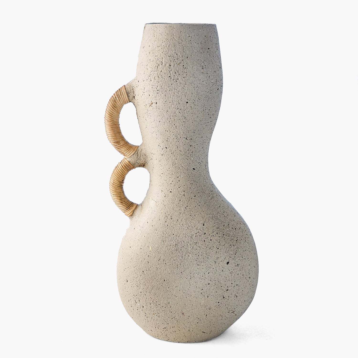 Hourglass Vase-sandstone