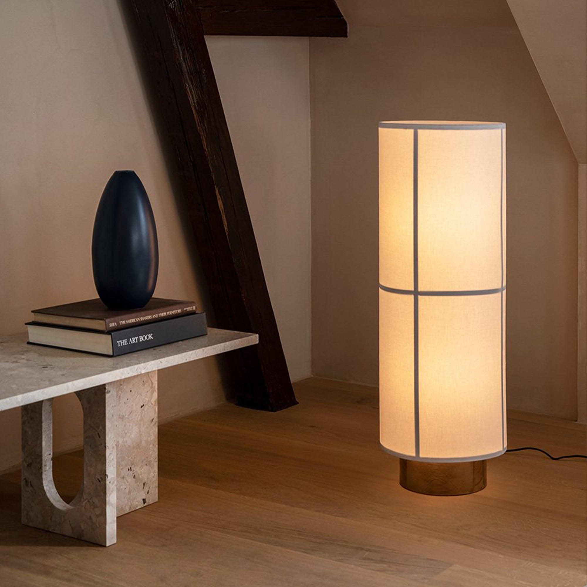 Hashira Floor Lamp - Raw