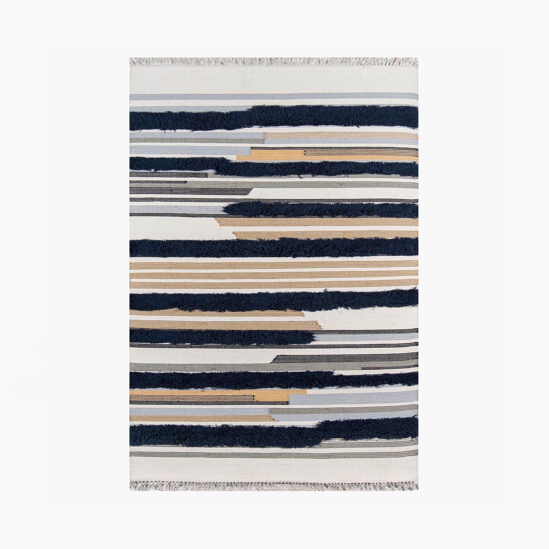 IND-6 Navy Rug