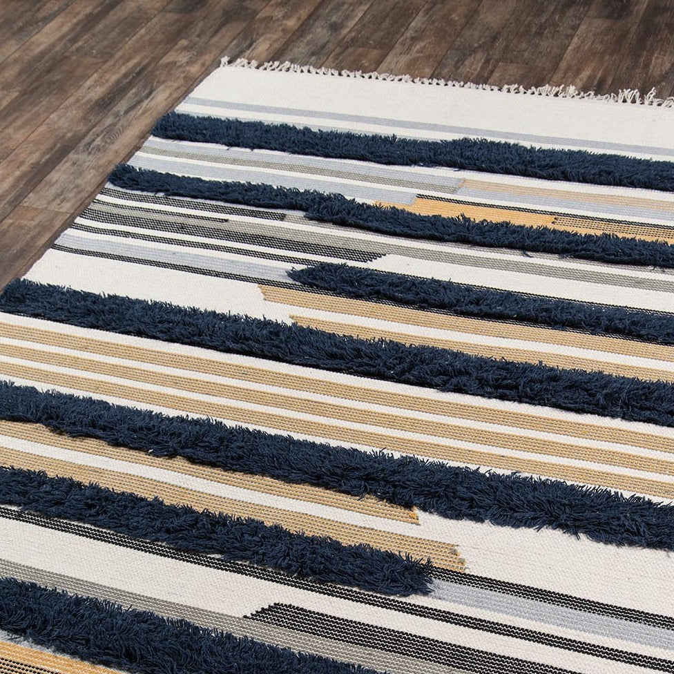 IND-6 Navy Rug