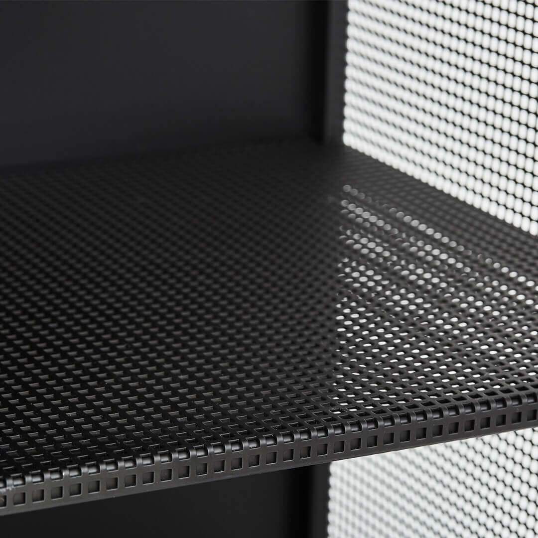 Kristina Dam Studio Grid Cabinet, Black